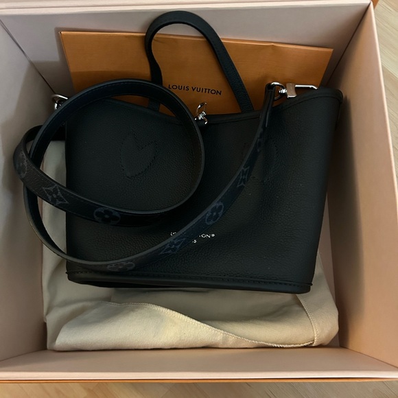 NWT Louis Vuitton Black Neverfull Bandoulière Inside Out BB - Picture 5 of 8